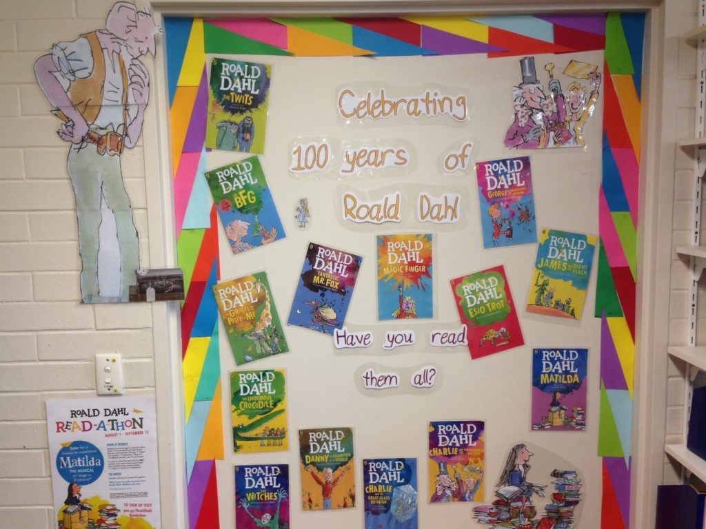 Display: Roald Dahl – Madison's Library