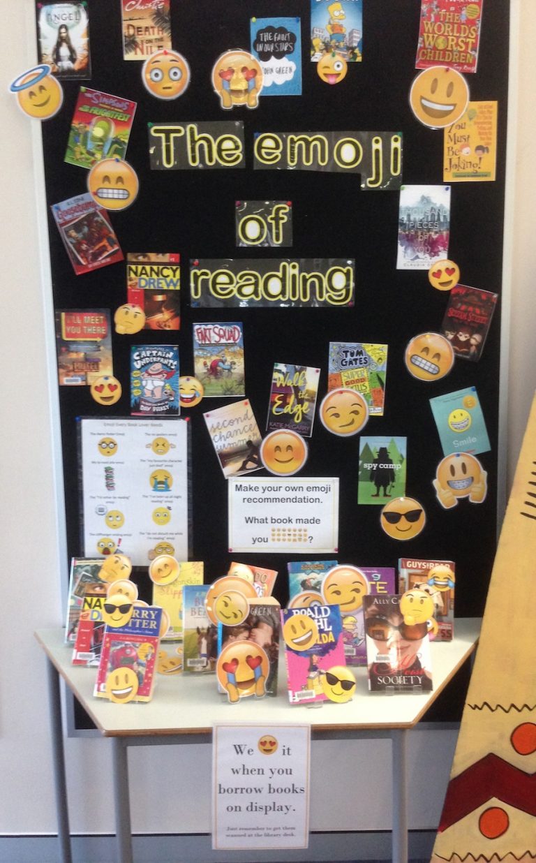 Display: Emoji Reading – Madison's Library