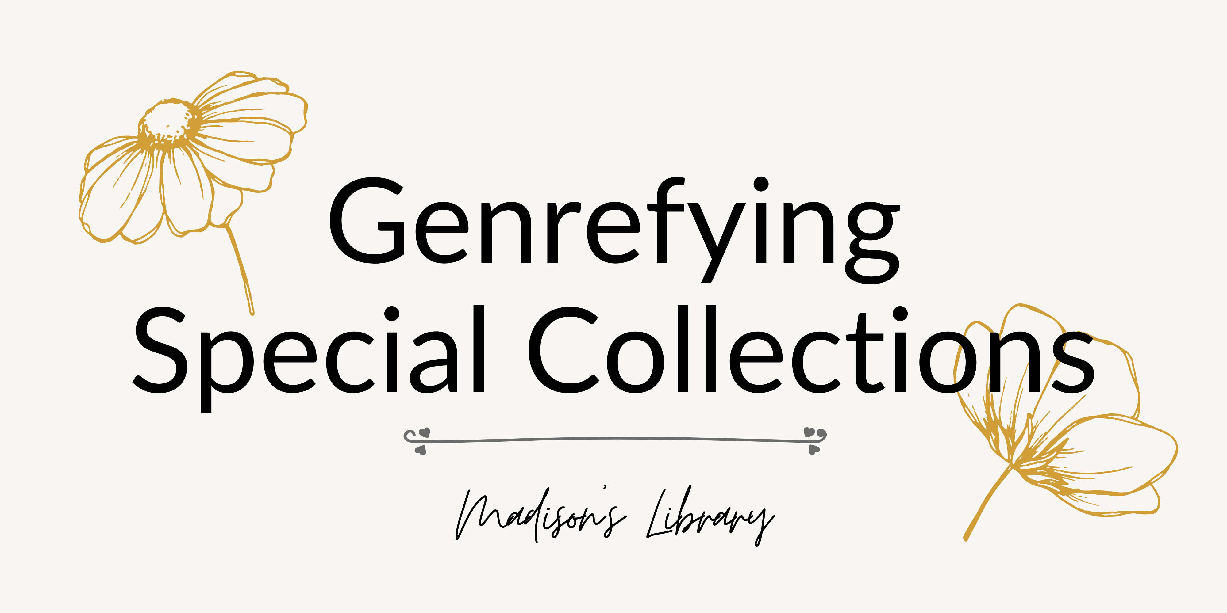 Genrefying Special Collections