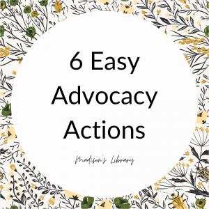 6 easy advocacy actions