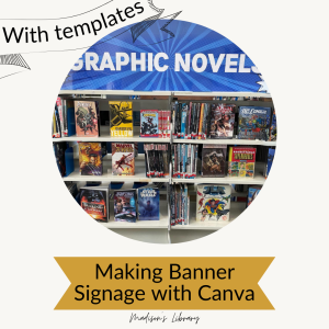 Banner signage with canva
